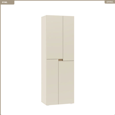 Armoire - H.184 x L.60 x P.42 - PYRE - CACHEMIRE