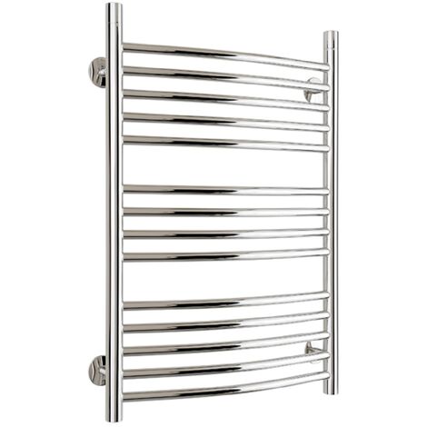 Sèche-serviette eau chaude Bohemia ARC, Dimensions: 800х500 mm Couleur: Chrome (1/3)