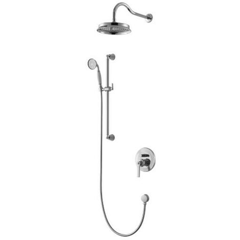 Colonne de douche ARMANCE encastrable chrome (1/4)