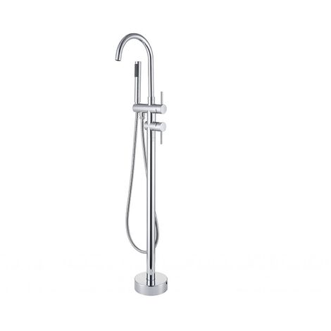 Mitigeur de baignoire îlot chorme ILLUSION II 110 cm (1/3)