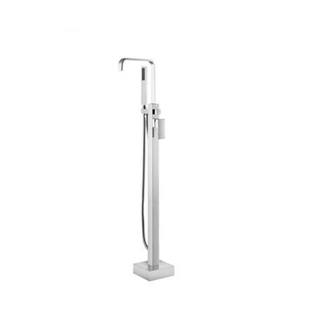Mitigeur de baignoire îlot chrome MODERN I 108 cm (1/2)