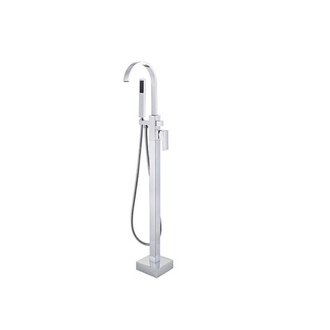 Mitigeur de baignoire îlot chrome MODERN II 112 cm (1/2)