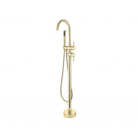 Mitigeur de baignoire îlot doré ILLUSION II 110 cm (1/3)