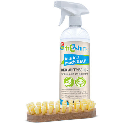 Freshmo mit Bürste 0,75 Liter ÖkoAuffrischer für Holz, Stein
