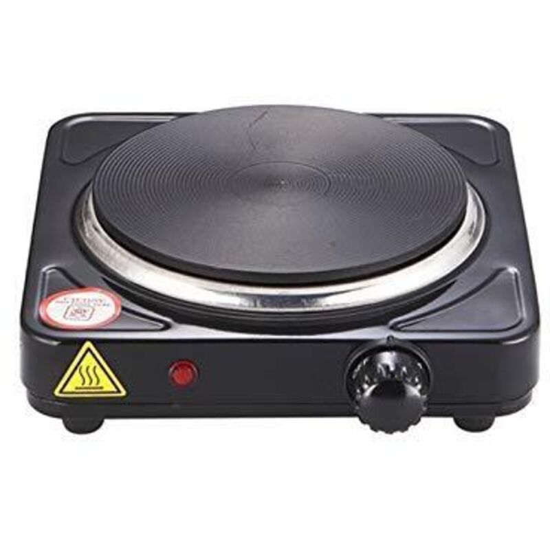 Fornello Elettrico Portatile 500W - Piastra In Ghisa, Compatto, Ideale Per Campeggio - Foto 9