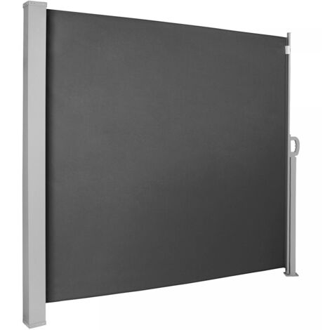 Tenda Laterale Da Sole 200x300cm - Antracite, Poliestere 180g/m², Per Balcone E Giardino - Foto 4