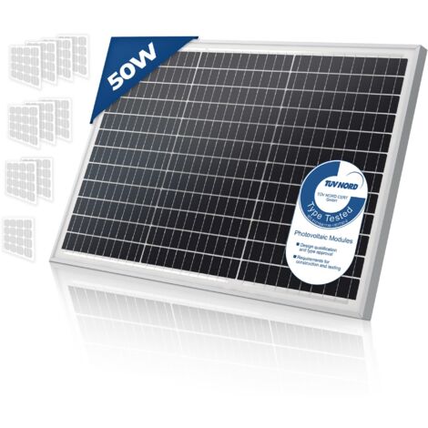 KIT FOTOVOLTAICO ISOLA INVERTER 2000W PANNELLO SOLARE 100W BATTERIA 100AH - Foto 8