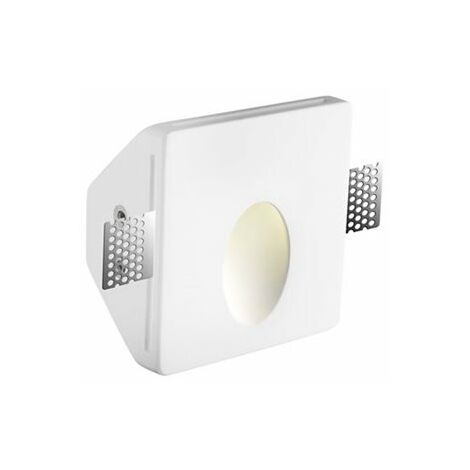 Luminaria Led señalizacion paso NOVA LUCE CIROCCO 61886001 Yeso