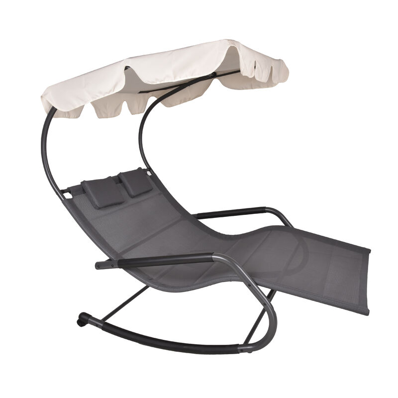 Garden Pleasure DoppelSchaukelliege Serifos 200 x 138 x 160 cm