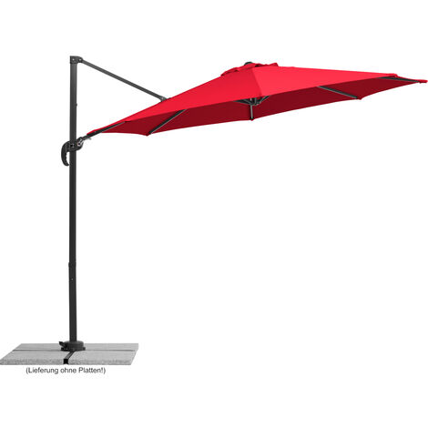 Schneider Classics Ampelschirm Rhodos Junior 300/8 cm rot