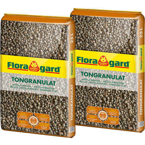 Floragard Tongranulat 2x25 L