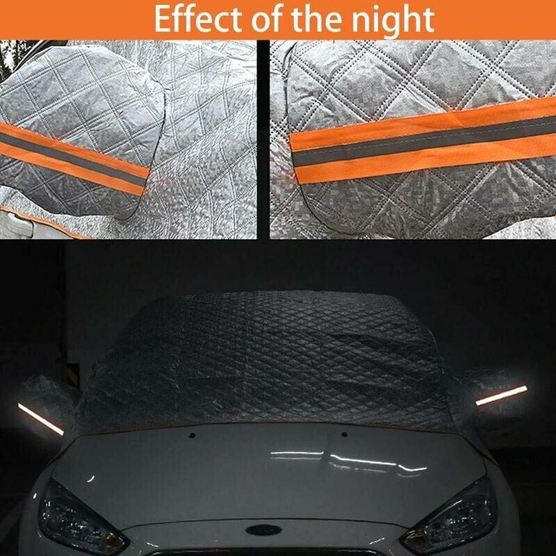 Cheap Car Windshield Snow Cover Oxford Cloth Sun Frost Freeze Protection  Universal Auto SUV Winter Front Rear Windscreen Ice Cover Guard Protector