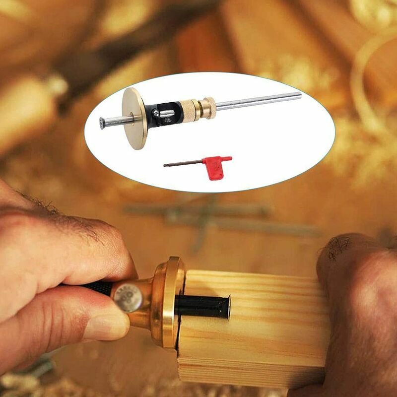 Wood Marking Gauge - Wood Scribe Mortise Gauge Tool, Wood Wheel