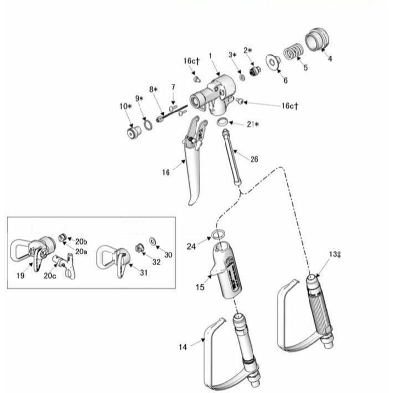 Graco spray hot sale gun accessories