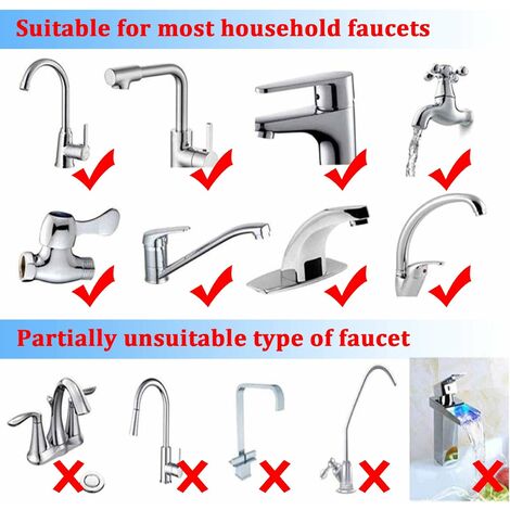 5-Stage Faucet Water Filter Removes Chlorine, Heavy Metals, for Healthier  Kitchen Water | Fits Most Faucets