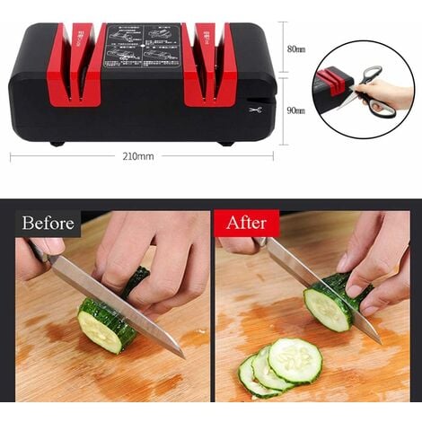 Electric Knife Sharpener Chef Tool Professional Scissor Screw Sharpening  Machine