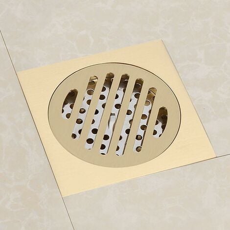 Brass floor clearance drain