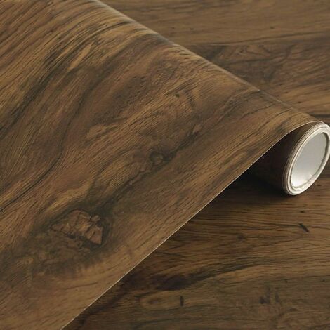 LIGHT OAK WOOD EFFECT TYPE FABLON SELF ADHESIVE SHELF CUPBOARD