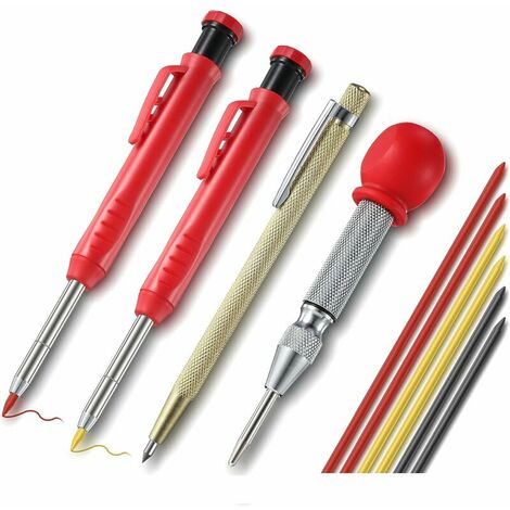 Carpenter's Pencil Set 5PCS, Contractor's Tools