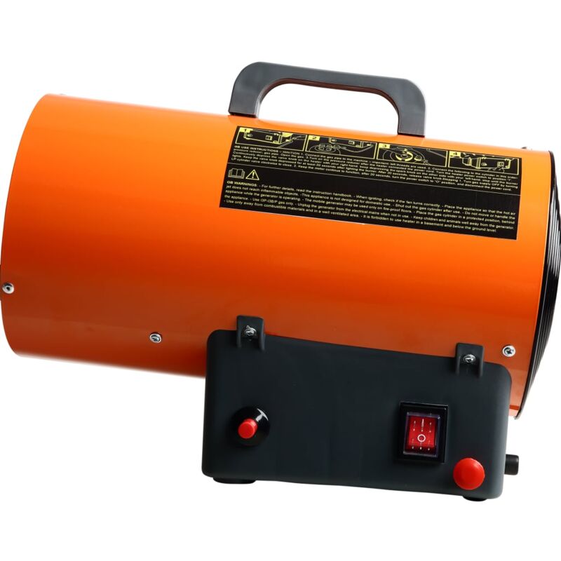 Canon à chaleur au gaz FUXTEC GH33-33 kW puissance de chauffage, 1000 m³/h  débit d'air chaud, chauffage industriel gaz butane - propane (IMPORT  ALLEMAGNE) : : Jardin