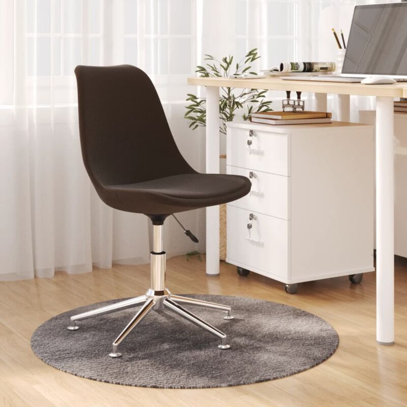 Fauteuil de bureau vidaXL Chaise de bureau rose tissu en maille