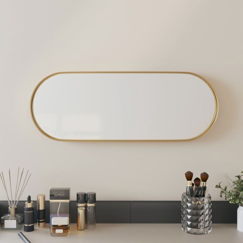 vidaXL Miroir mural avec lampes LED Carré Verre