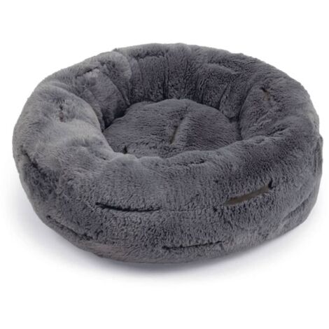 Panier pour chat ou petit chien douillet rond - diamètre 54 cm