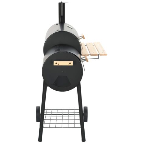 vidaXL Gril barbecue au charbon 3 en 1 40x80 cm