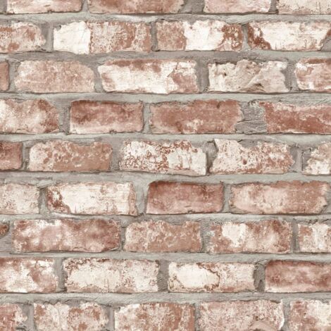 DUTCH WALLCOVERINGS Papier peint Briques Rouge EW3102