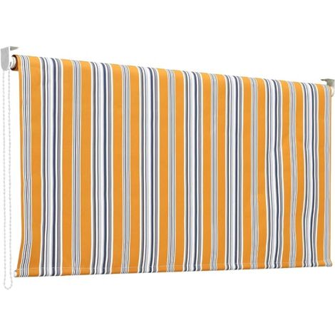 Garden Friend Gelb gestreifte Fallschirmmarkise 250x150 (1/3)