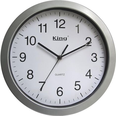 King Home WANDUHR Kunststoff 30x4 cm grau (1/4)