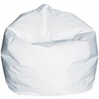 King Home Fußhocker 65x62h cm mit abnehmbarem Bezug weiß