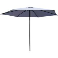 Garden Friend Schiebeschirm 3x2,42h m graues Stahlgestell