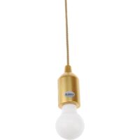 King Home LED-Lampe K-LIGHT BATTERY SMALL GOLD 5x130h cm