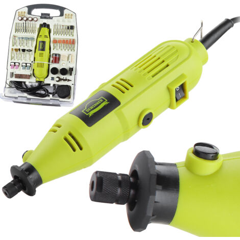 DEWINNER Outils Rotatifs Multifonction 233pcs, 135W Mini Outil Rotatif Electrique, 6 Vitesse Variable, Mini Meuleuse Electrique, Mandrin Universel, Idéal pour Découper, Graver, Poncer, Polissage, etc.