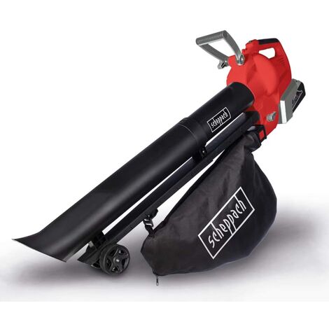 Scheppach Souffleur de Feuilles Electrique BBV500-40Li - Aspirateur de Feuilles - Appareil de Jardin 2en1 sans Fil - Volume d'air 500 m³/h - Vitesse de l'air 220 km/h