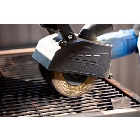 Scheppach Décapeur à rouleaux MRS1300 - Surfaceuse extérieure - 1300 W - Vitesse réglable - Brosse métallique + brosse synthétique incluses - Ponceuse polisseuse - Surfaceuse - Ponceuse à satiner