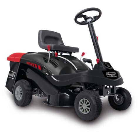Scheppach Tondeuse à gazon autoportée MR224-61 – Moteur 4 temps 5 kW – 6,8 CV – Largeur de coupe 61 cm – Hauteur de coupe réglable sur 5 positions – Démarrage électrique – Huile moteur incluse