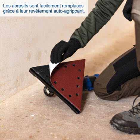 Ponceuse Mur Et Plafond Scheppach DS930 - 710W - Plateau Ø215mm - Télescopique - Avec Accessoires