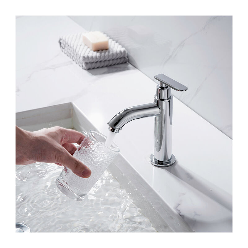Robinet simple lave-mains eau froide Ancoswing 2 - Anconetti - Chrome