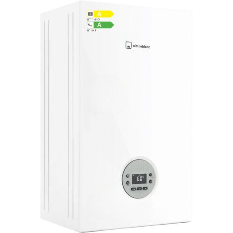 Elm Leblanc – Chaudière gaz murale à condensation 24-30 kW – Corps de chauffe inox – Débit eau chaude 14 l/min – Installation ultra compacte - IC 24-30