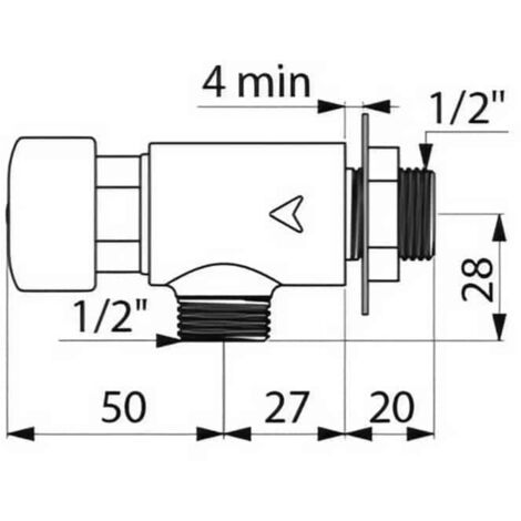 3S NOUVEAU ROBINET TEMPORISÈ MINIMAL TEMPOR TE18 RUBINETTERIE REMER