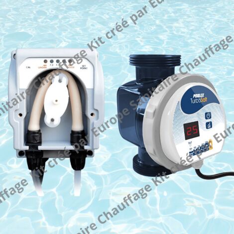 Pack Électrolyseur Poolex + Régulateur de PH Poolex Volume max du bassin 60 m³