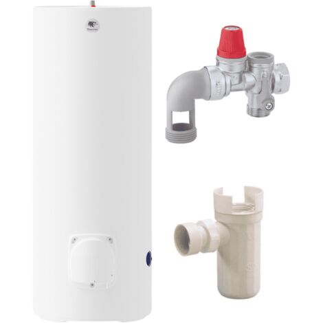 Chauffe-eau électrique Thermor Stéatite 300L – Standard Vertical MONO 3000W – Blanc