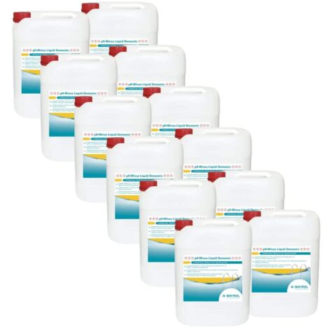 Pack pH Minus Liquid Domestic 20 L BAYROL Quantité Pack de 12