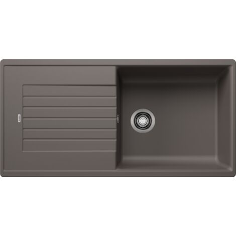 Évier de cuisine Zia XL 6S Silgranit Blanco - Finition Gris volcan (1/5)