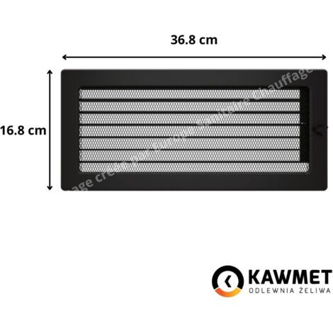 Grille de ventilation Oskar 17x37