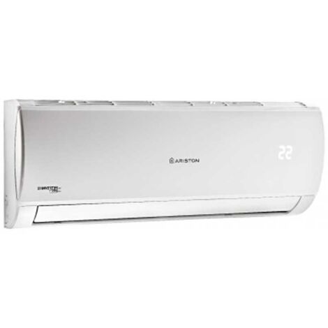 Ariston Group – Climatiseur réversible mono-split 3600W – Technologie 2D Inverter – Classe A+++ – Déshumidification et autonettoyage – Plage de fonctionnement -15ºC à +50ºC