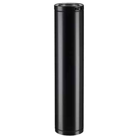 Kit sortie de toit isolé Therminox Poujoulat Diamètre 150 Pente 30 à 45 degrés Couleur noir