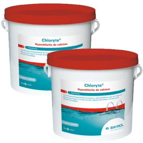Pack Chloryte - Chlore non stabilisé 5 kg Bayrol Quantité Pack de 2